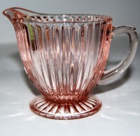 Hocking Queen Mary Footed Creamer