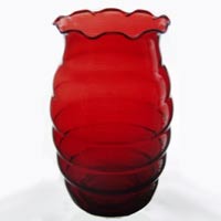 Hocking Royal Ruby Vase