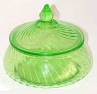 Hocking Spiral Candy w/ Cover