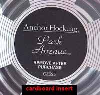 Anchor Hocking Park Avenue Bowl