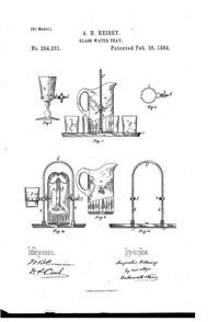 Duncan  Water Set Patent  294231-1