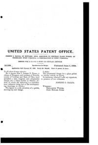 Central Etch Design Patent D 55359-2