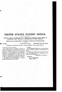 Central # 412 Morgan Etch Design Patent D 57570-2