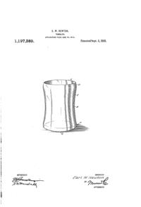 Morgantown Tumbler Patent 1197389-1