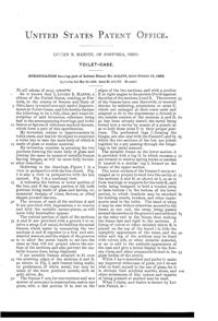 Fostoria Vanity Box Patent  413075-2