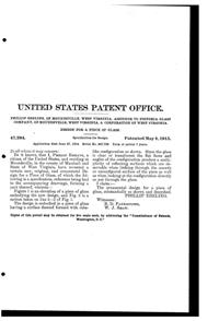 Fostoria #2056 American Design Patent D 47284-2