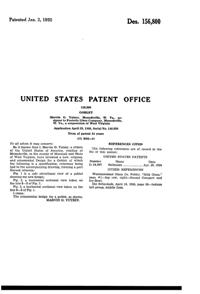Fostoria #6036 Rutledge Goblet Design Patent D156800-2