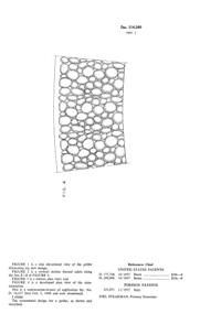 Fostoria #2806 Pebble Beach Footed Tumbler Design Patent D216269-2