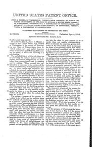 U. S. Glass Cutting Patent 1178256-2