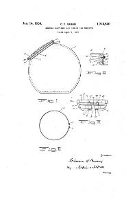 U. S. Glass Container Patent 1743520-1