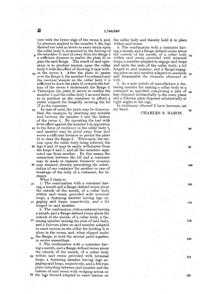 U. S. Glass Container Patent 1743520-3