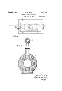 McKee Lifesaver Decanter Patent 1766555-1
