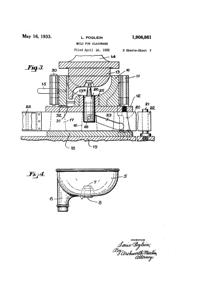 McKee Juicer Mold Patent 1908861-2