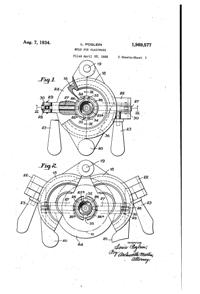 McKee Coffee Pot Mold Patent 1969577-1