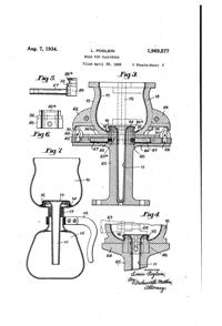 McKee Coffee Pot Mold Patent 1969577-2