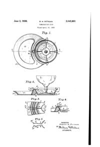 McKee Snack Tray Patent 2042801-1