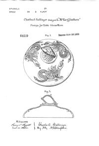 McKee Dragon Design Design Patent D  4419-1