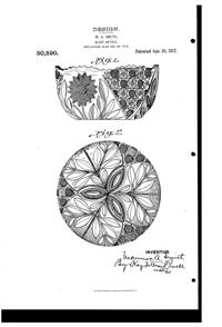 McKee # 410 Innovation Bowl Design Patent D 50590-1