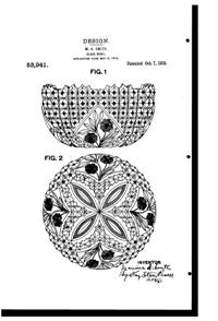 McKee Snappy Bowl Design Patent D 53941-1