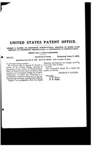 McKee Dispenser Design Patent D 58111-2