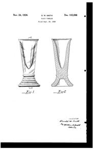 McKee Goblet Design Patent D102096-1