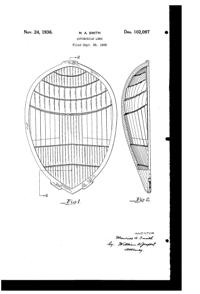 McKee Lens Design Patent D102097-1