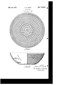 McKee Bowl Design Patent D115009-1