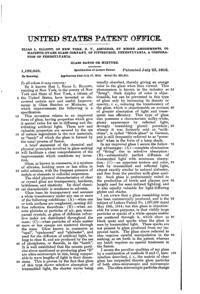 MacBeth-Evans Light Diffusing Glass Patent 1192048-1