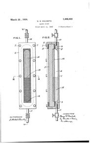 MacBeth-Evans Gauge Cover Patent 1488403-1