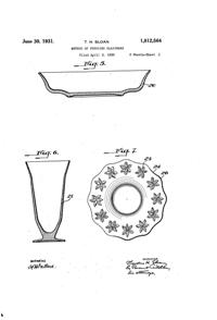 MacBeth-Evans Method of Pressing Glass Patent 1812564-3