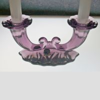 Heisey by Imperial Warwick Duo Candleholder