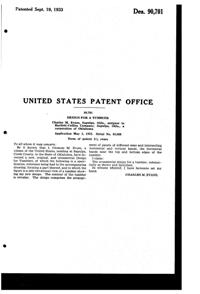 Bartlett Collins Tumbler Design Patent D 90701-2