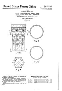 Bartlett Collins Tumbler Design Patent D178861-1