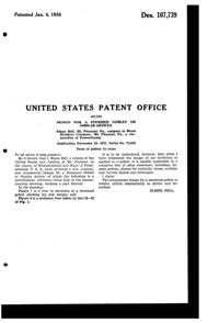 Bryce # 868 Goblet Design Patent D107739-2