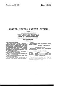 Bryce # 943 Colonnade Goblet Design Patent D161704-2