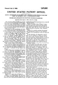 Federal Crackle Glass Production Patent 1675952-3