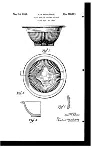 Federal Mixing Bowl Design Patent D102091-1