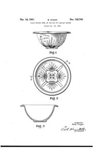 Federal Mixing Bowl Design Patent D130743-1