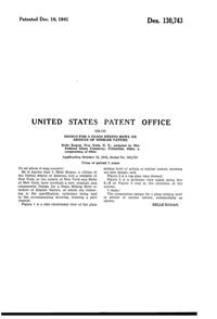 Federal Mixing Bowl Design Patent D130743-2