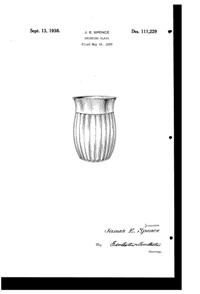 Hazel-Atlas Tumbler Design Patent D111229-1