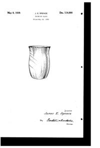 Hazel-Atlas Tumbler Design Patent D114690-1