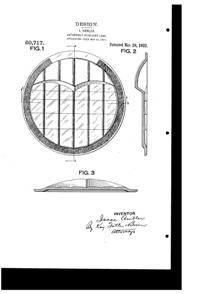 Jeannette Lens Design Patent D 60717-1