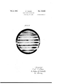 Jeannette Herringbone Plate Design Patent D134962-2