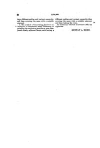 Westmoreland Hammered Metal Decoration Patent 1518930-3
