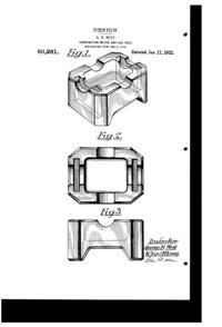 Westmoreland Ash Tray Design Patent D 60281-1