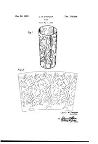 Seneca #1980 Driftwood Casual Tumbler Design Patent D170666-1