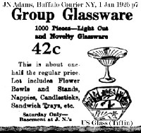 U. S. Glass Advertisement