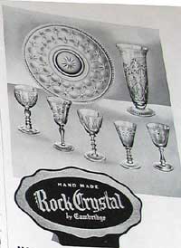 Cambridge Rock Crystal Cutting Advertisement