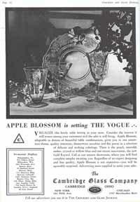 Cambridge Apple Blossom Advertisement