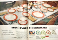 Pyrex Dinnerware Ad